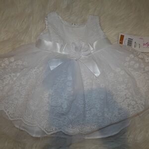 Bonnie Jean 0-3mo dress